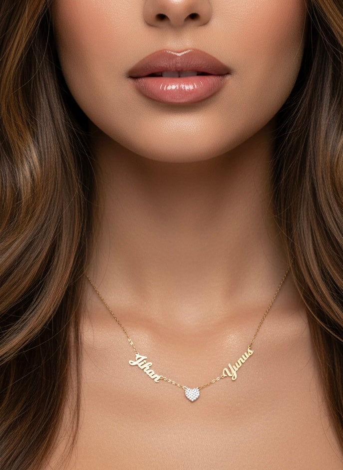 Collier amour infini
